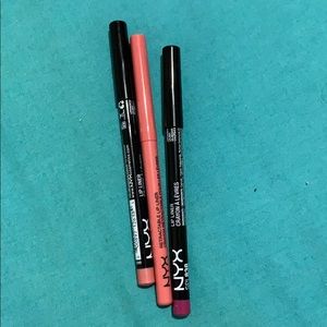 3 NYX lipliners